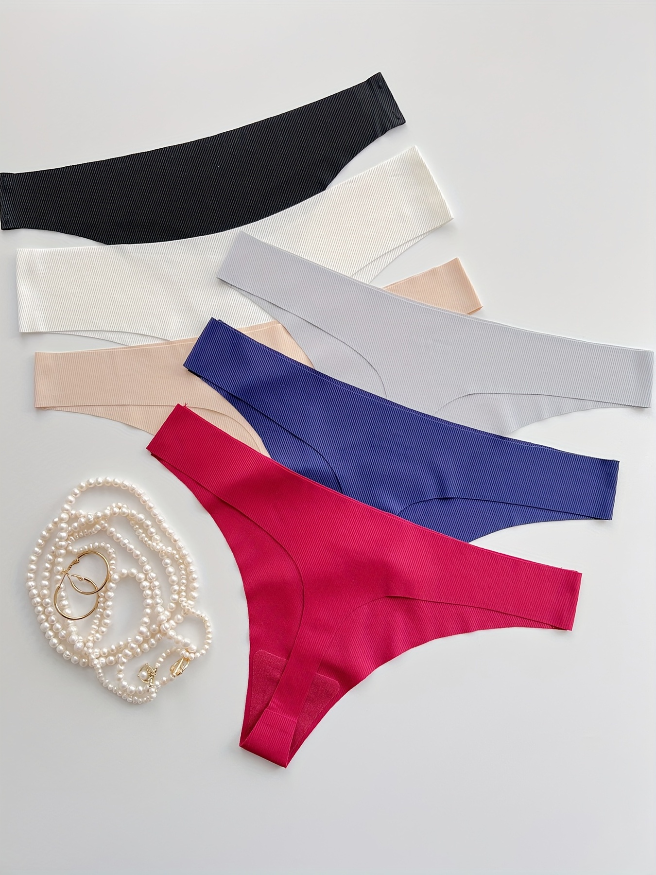 Cute Bikini Panties Mixed Color Bikini Style Cotton Panties - Temu