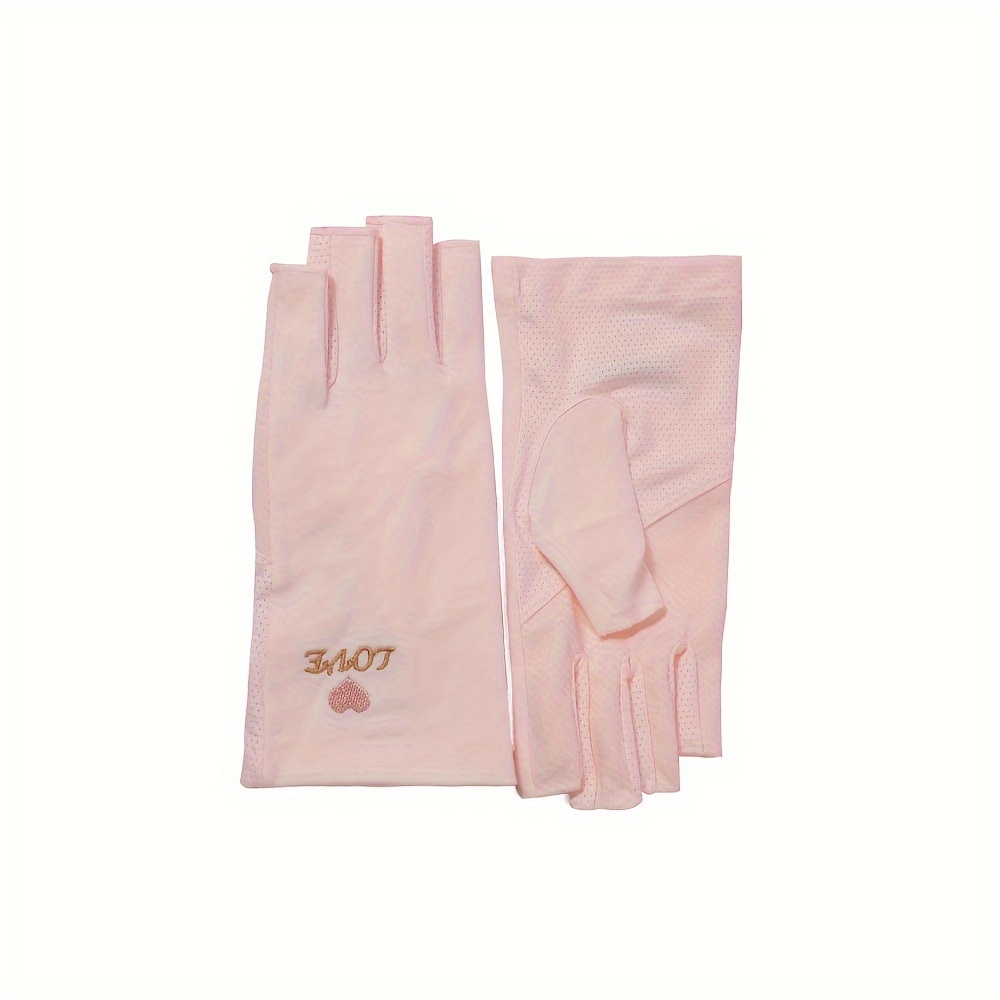 Professional Uv Protection Gloves Gel Nail Lamp Manicures - Temu United  Kingdom