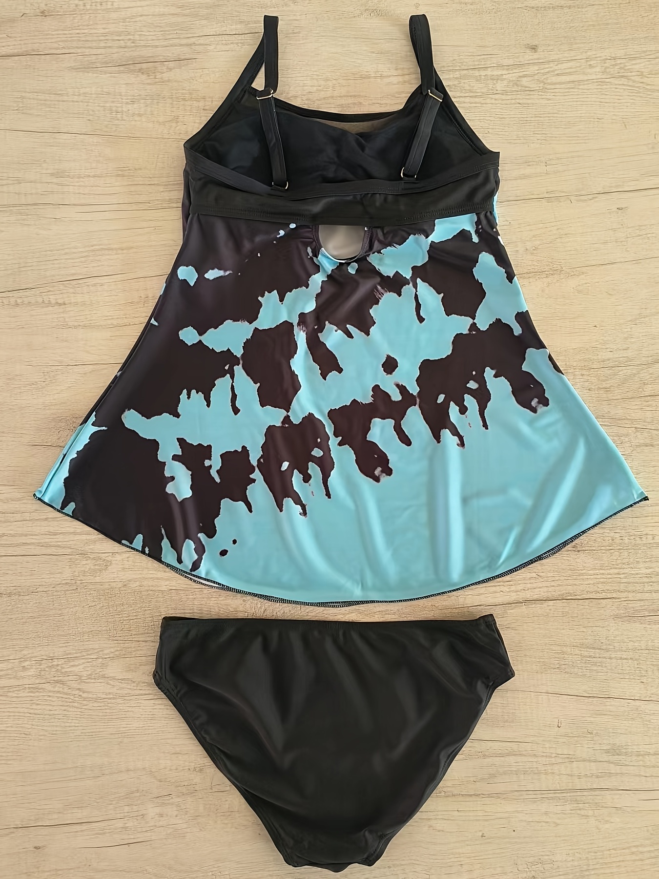 Tie Dye Tankini Set for Women