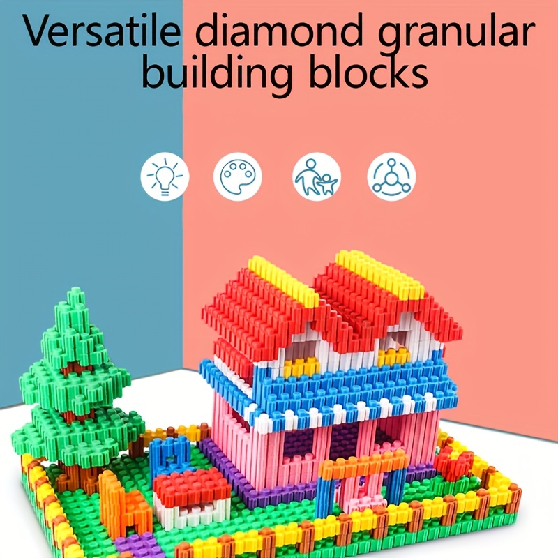 550pcs Bricks Toys Puzzle Blocks Gift Set
