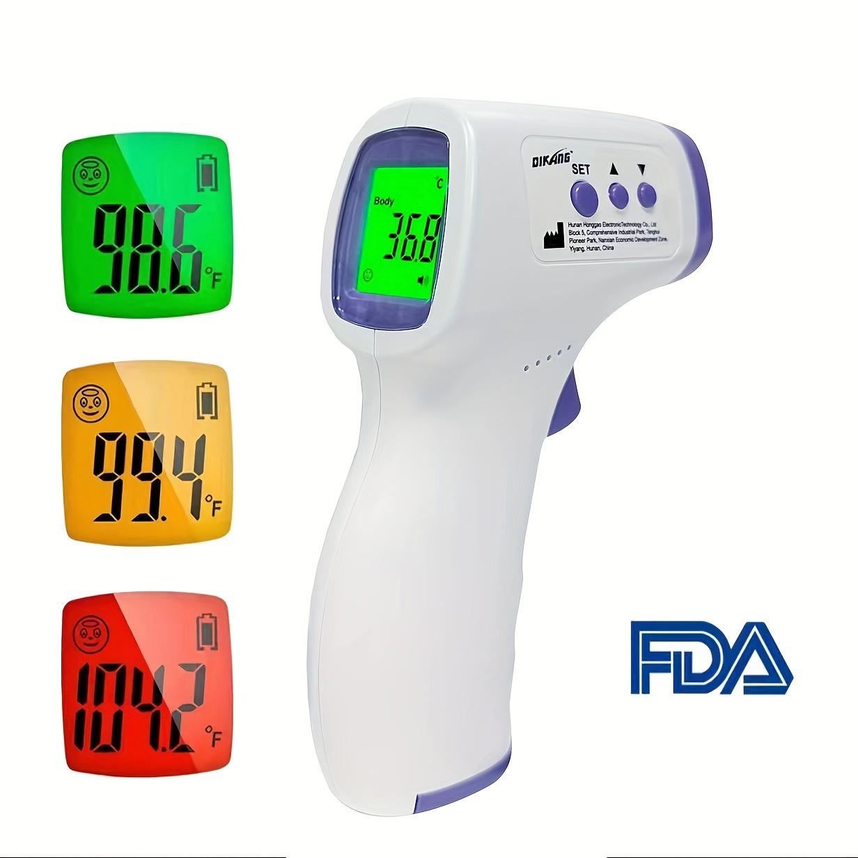 Infrared Thermometer for Adults, Kids and Object, Non-Contact Forehead  Thermometer with Object Mode Function, Touchless Infrared Digital  Temperature