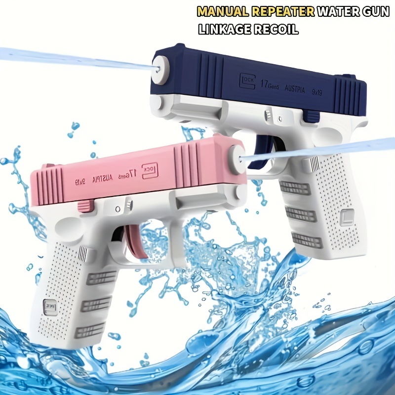 Pistola de agua eléctrica para niños y adultos, pistolas automáticas de  chorro de agua, súper remojo de agua de largo alcance de alta capacidad