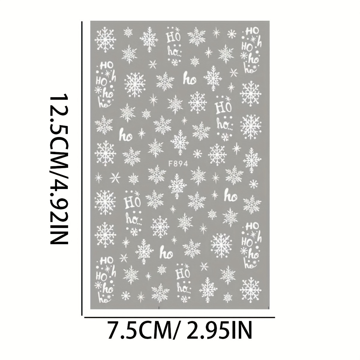 Snowflake Stickers 896