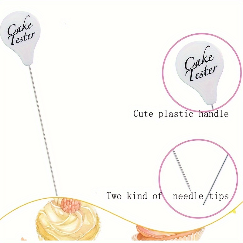 Cake Tester Needle Stainless Steel Cake Testing Probe Cake - Temu