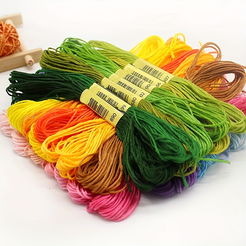 Colors Embroidery Thread Cross Stitch Thread Sewing - Temu