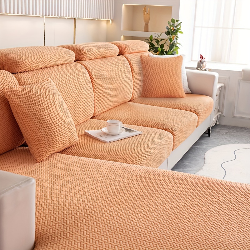 Fodera del divano, copridivani elasticizzati 4 posti Spessa Fodera del  divano Velluto Easy Fit Tessuto elastico Protezione del divano Protezione  per animali domestici (viola)