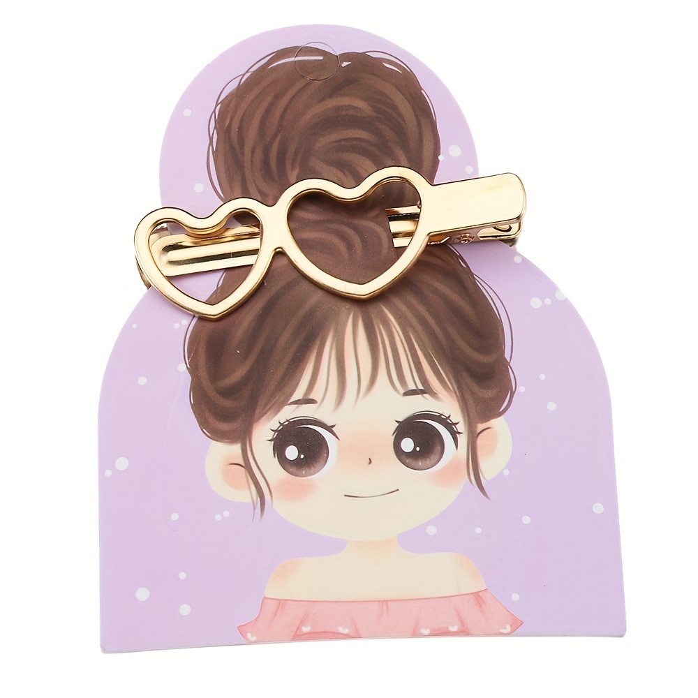 Girl Little Bun Girl Clip Art Set