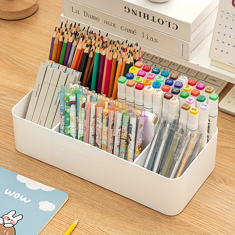 Trousse de rangement pour 72 crayons stylos feutres multi-fonction