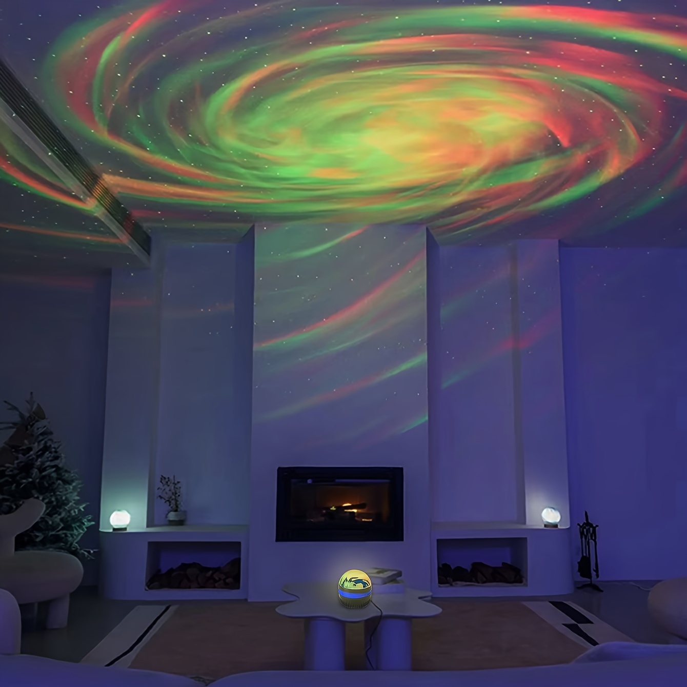 bring the ultimate visual experience to this galaxy projector led galaxy universe projection light multi color and remote control galaxy starry sky projector bedroom nightlight projector adult game room room decoration christmas gift decoration valentines day gift camping wedding decoration usb powered details 1
