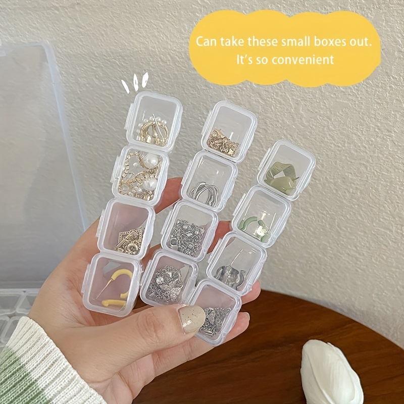 Clear Plastic Storage Box Nail Art Tool Jewelry Storage Case - Temu
