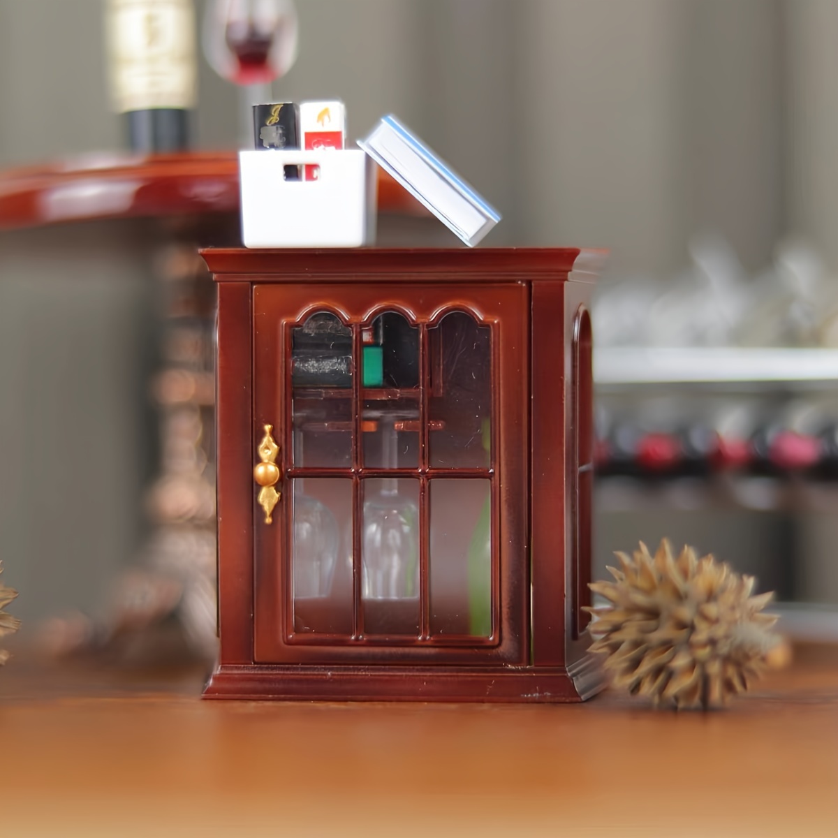 Échelle 1:12 Dollhouse Miniature Cuisine Meubles Accessoire Cabinet Comptoir
