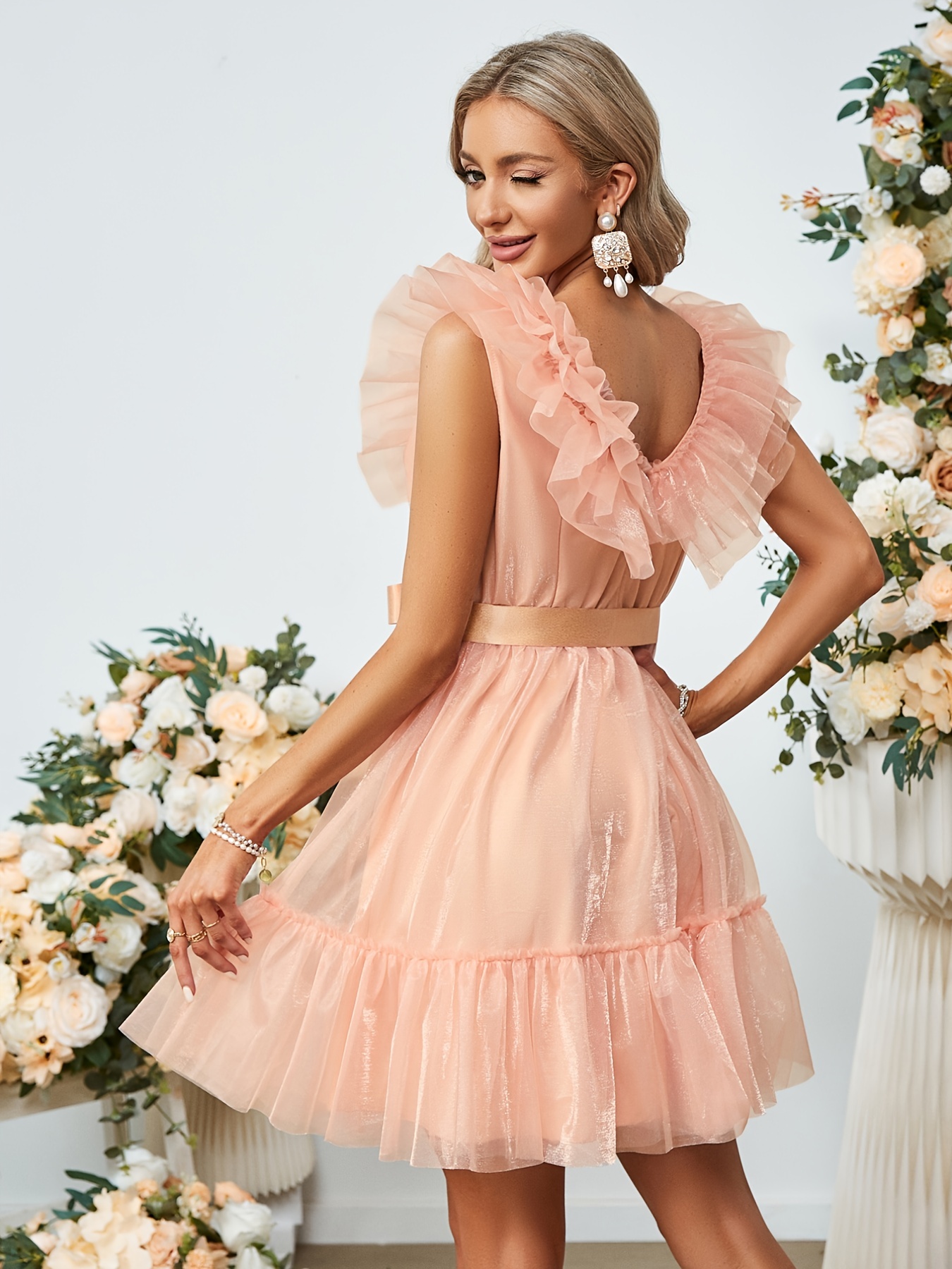 Handkerchief cocktail outlet dress