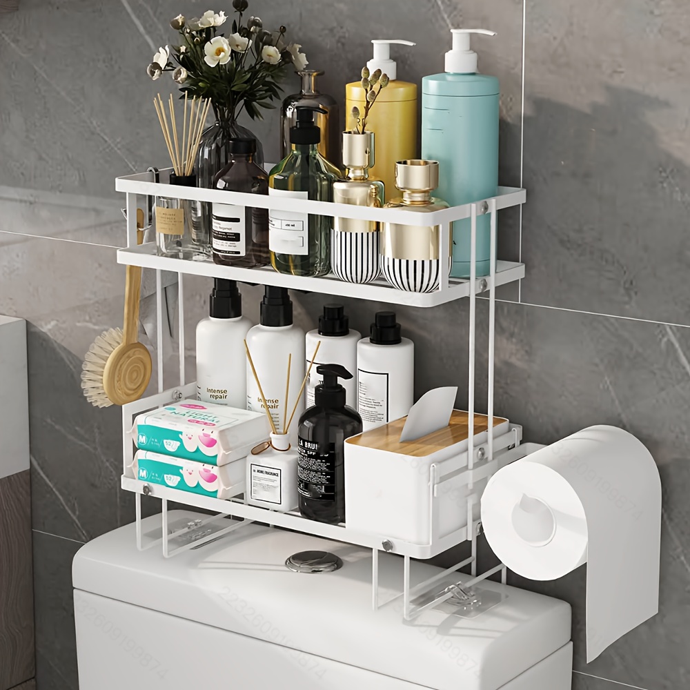 stainless steel space saver over toilet stand bathroom organizer