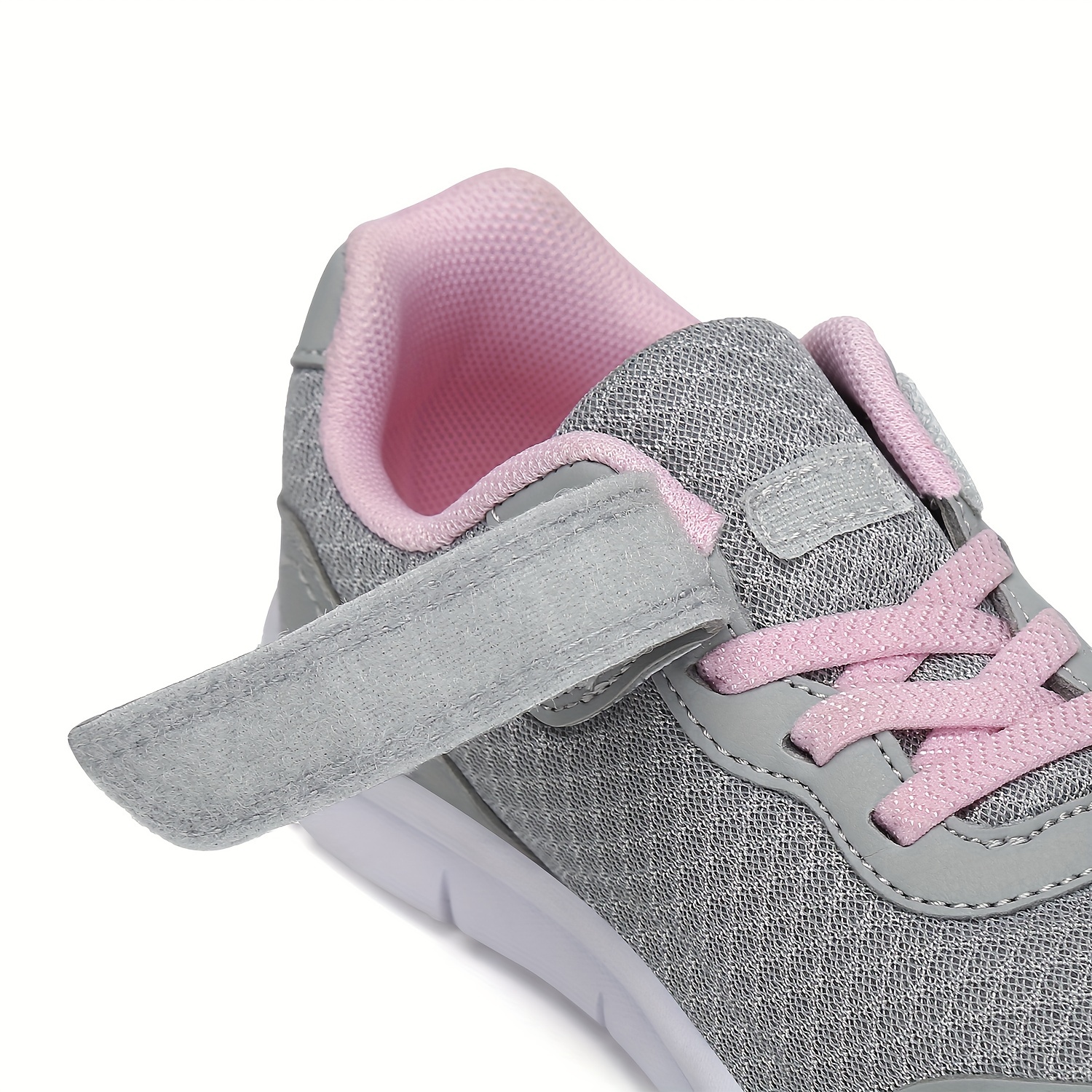  Zapatillas deportivas para niñas pequeñas y grandes, para  correr, caminar, ligeras, transpirables, de punto de malla,  antideslizantes, atléticas, Rosado : Ropa, Zapatos y Joyería