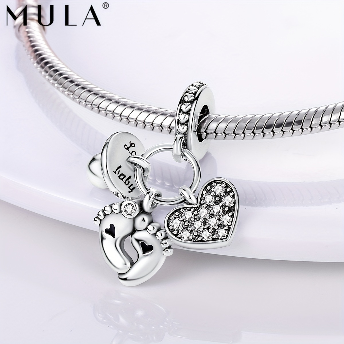 925 Sterling Silver Happy Family Series Forever Soul - Temu