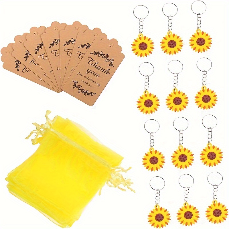 1 Pièce Porte-clés Mignon D'abeille En Alphabet A Pour Hommes Avec  Pendentif De Tournesol En Résine, Fleur De Simulation Comme Accessoire De  Voiture Ou De Sac À Main Pour Femmes