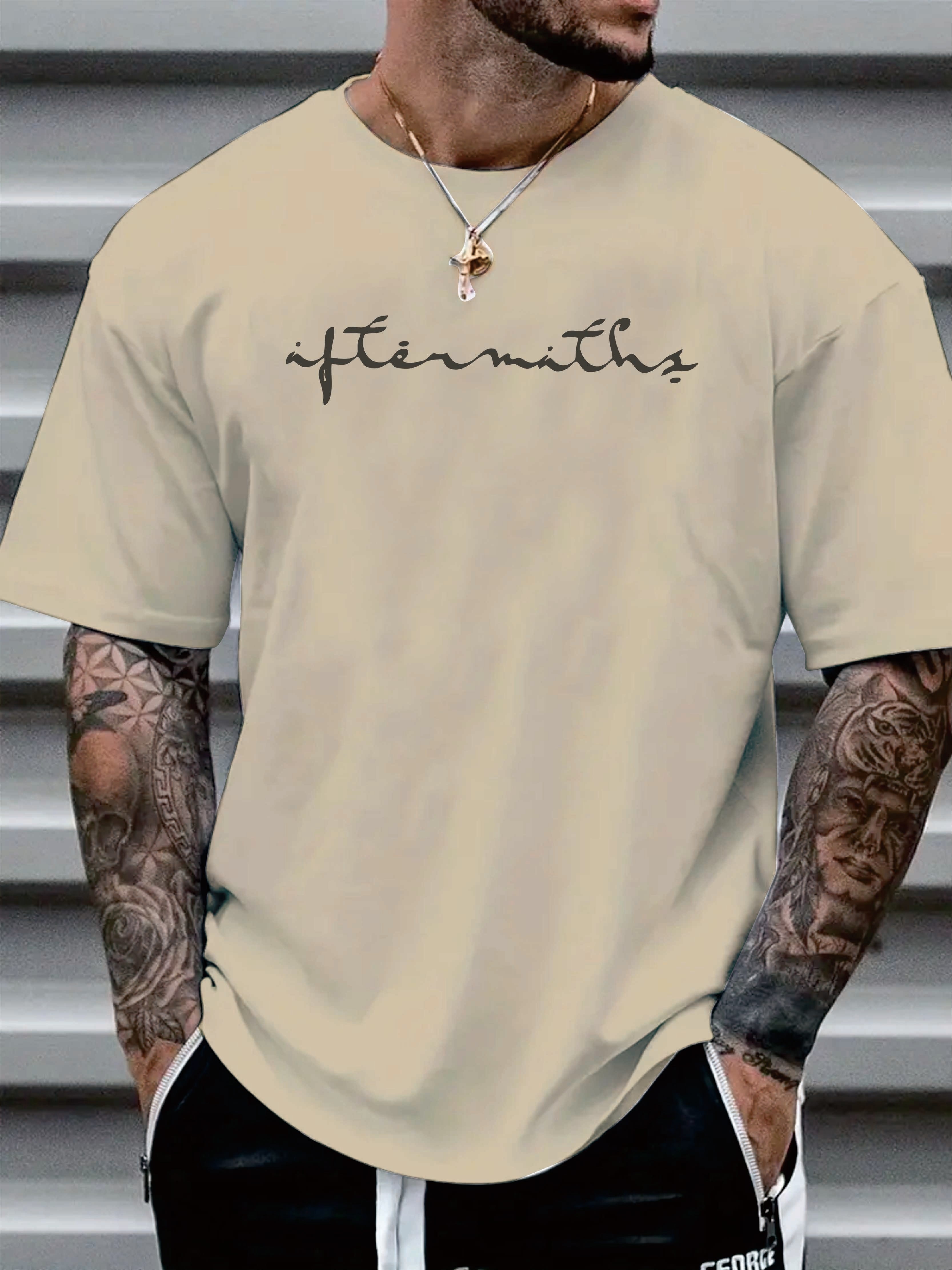 Combustión Camiseta De Hombre Con Estampado De Letra De Fuego Para Verano  Al Aire Libre, Elegantes Tops De Cuello Redondo Para Hombres - Ropa De  Hombre - Temu Chile