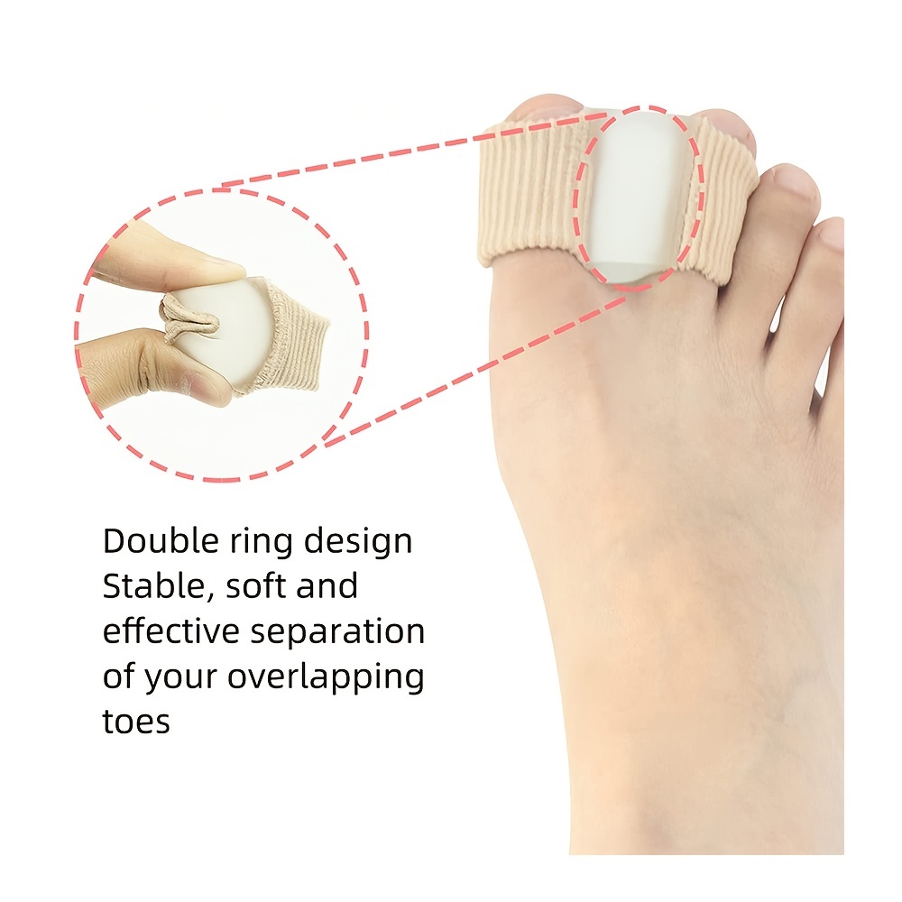 Bunion Toe Separators Overlapping Toes Women Men Gel Toe - Temu Canada