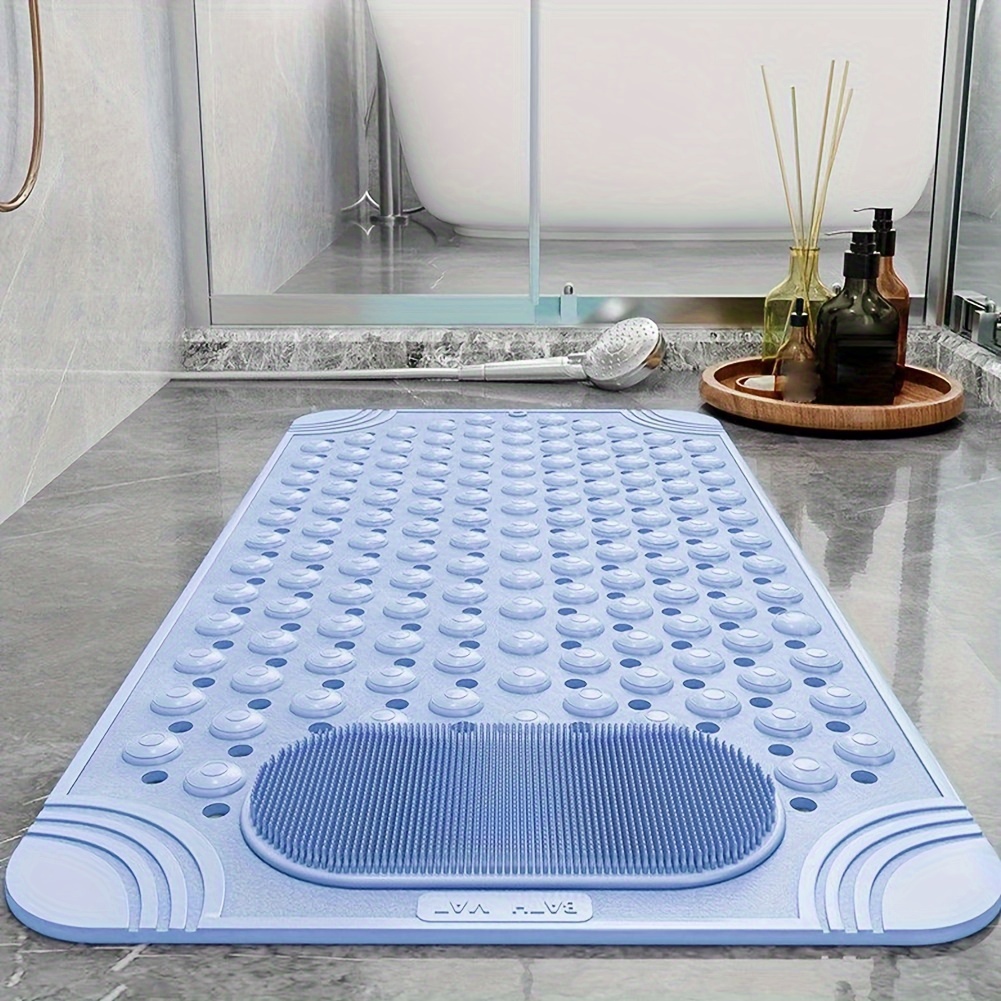 Tpe Bath Mat Safe Suction Massage Mat - Temu