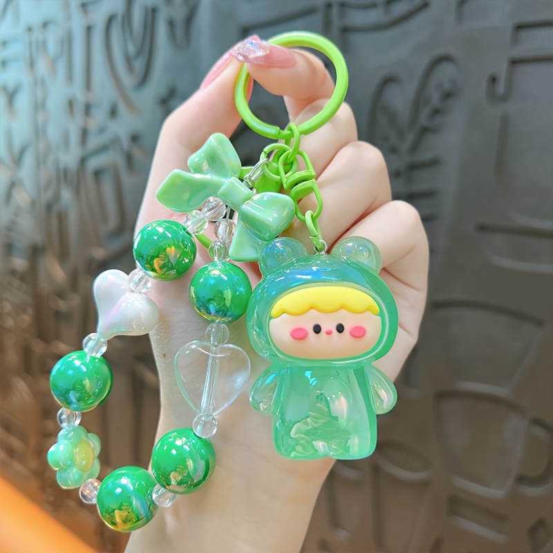 Stitch Bracelet Wristlet Keychain Cute Silicone Doll - Temu