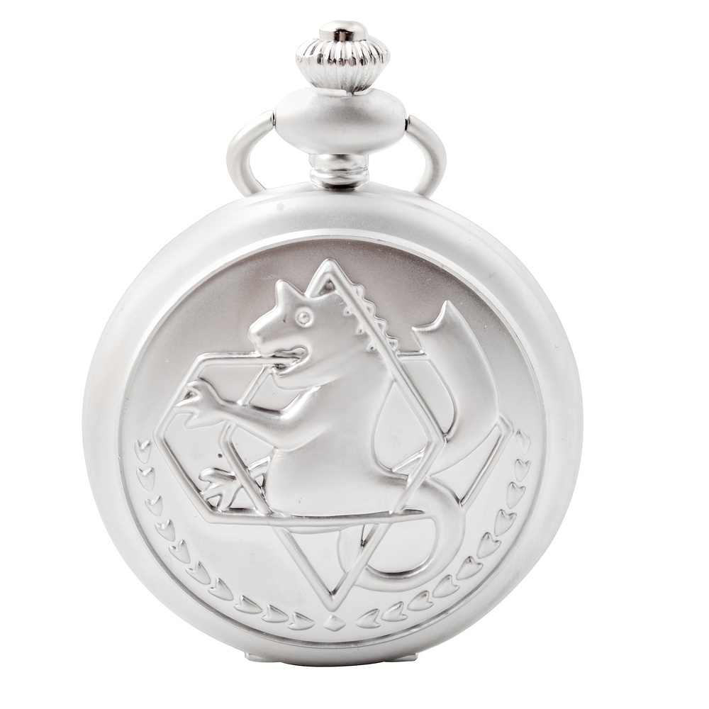 retro pocket watch cartoon cartoon seahorse quartz watch