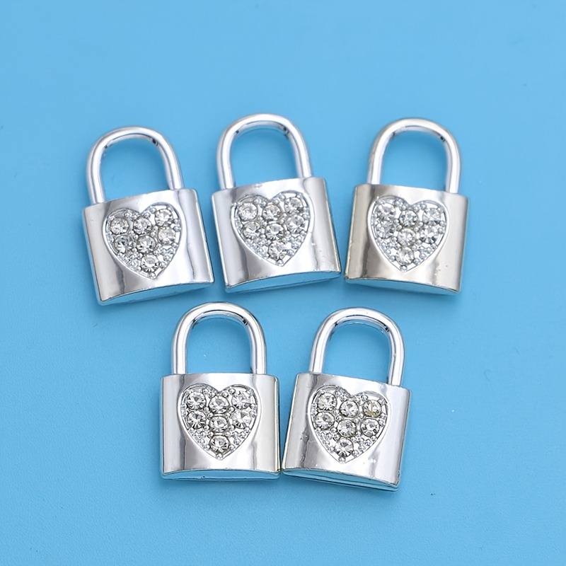 Tiffany & Co Silver I Love You Heart Padlock Lock Necklace Pendant Charm  Gift