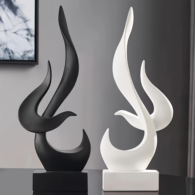 1pc flammenvogelharzdekoration zuhause kreative moderne dekorative kunst und handwerk wohnzimmer schlafzimmer   schrank schaustück