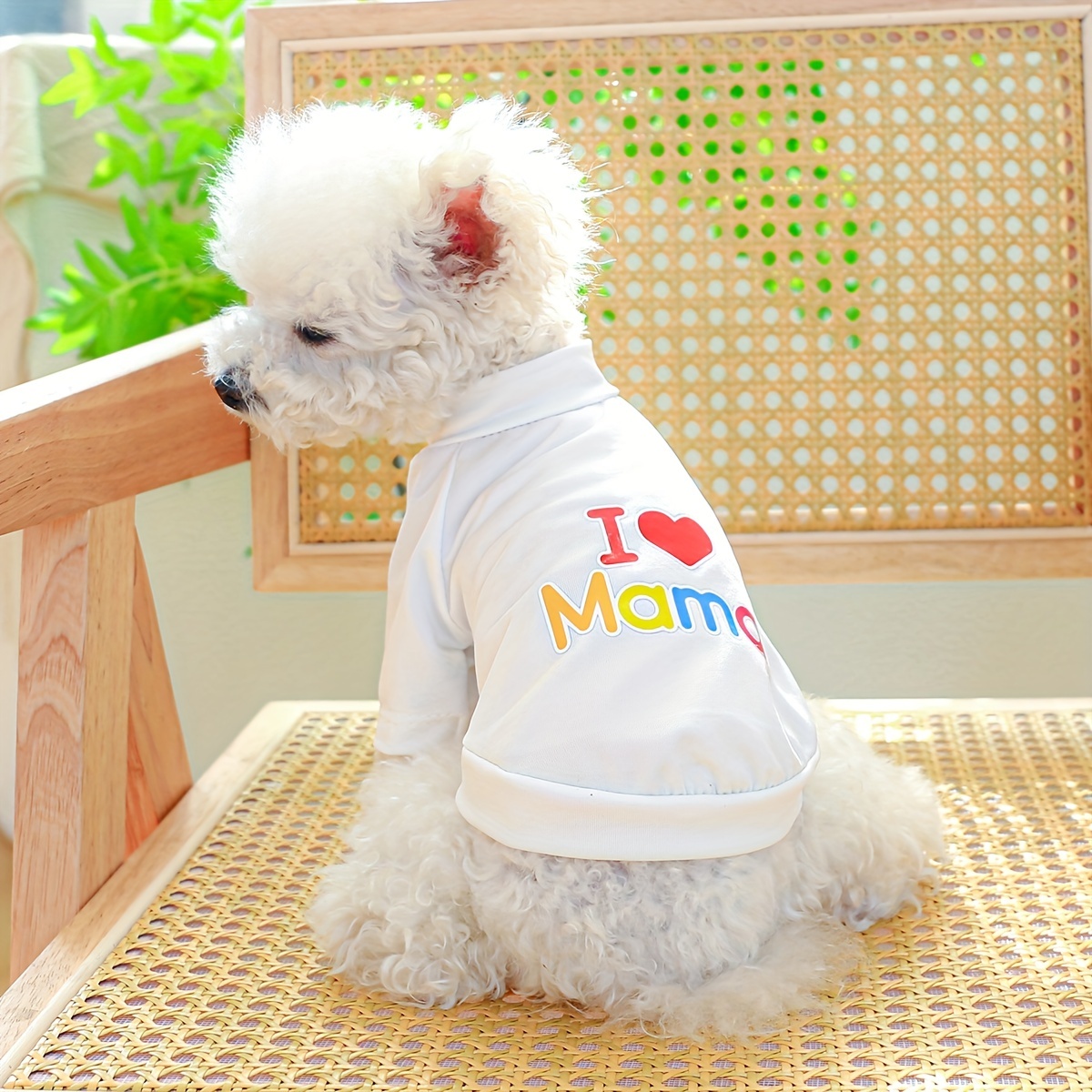 Summer Dogs Clothes Pet T Shirt Letter Dog Print T Shirts Soft Shirts  Sleeveless Apparel Pet Clothes For Small Medium Dog - Pet Supplies - Temu