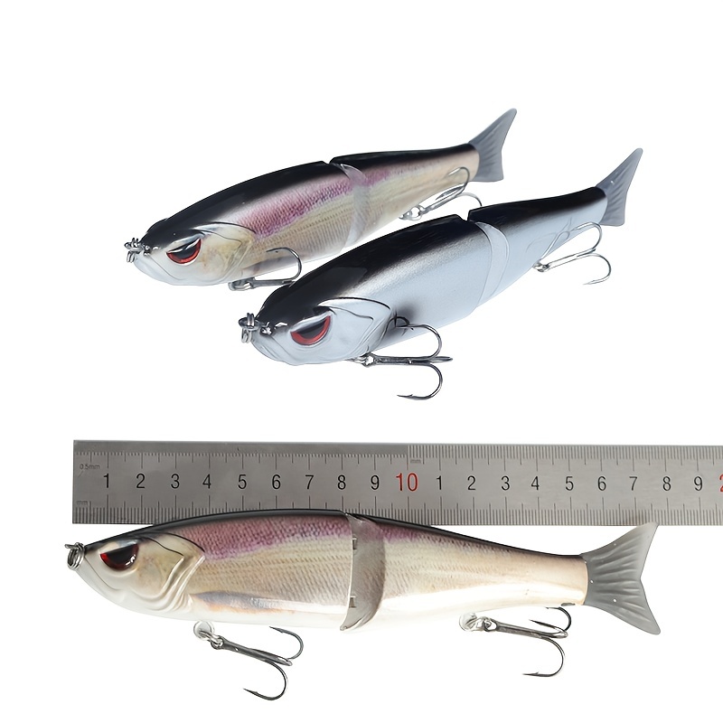 vibratepet 14cm Robotic Swimming Lure Realistic And Multi Section Design  For Fishing Accessory 