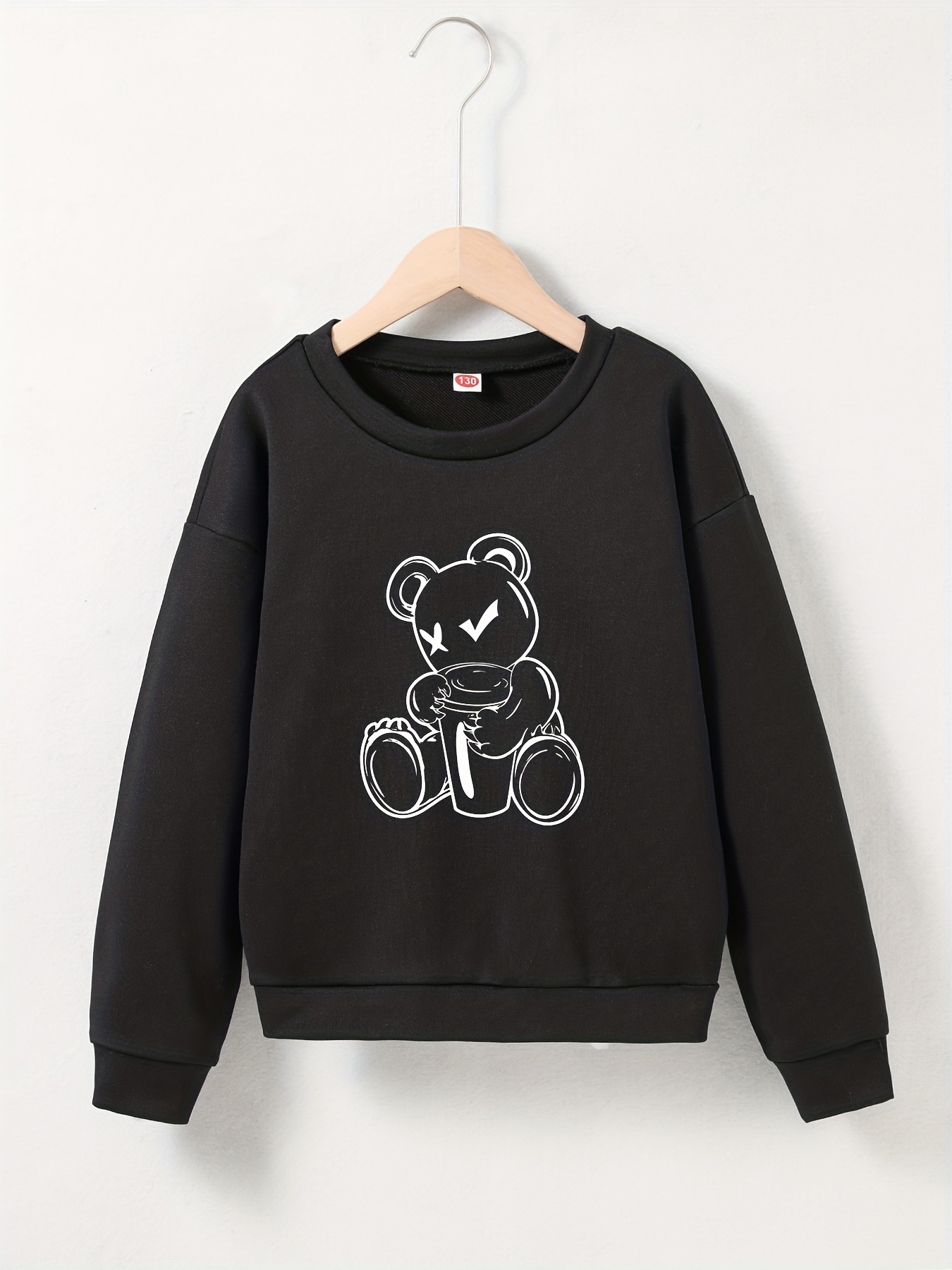  Cute teddy bear playing basketball Long Sleeve T-Shirt