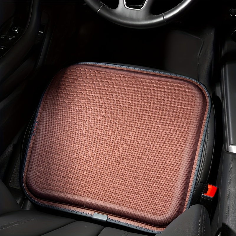1pc Car Seat Cushion, Silicone Gel Cooling Pad Breathable Summer