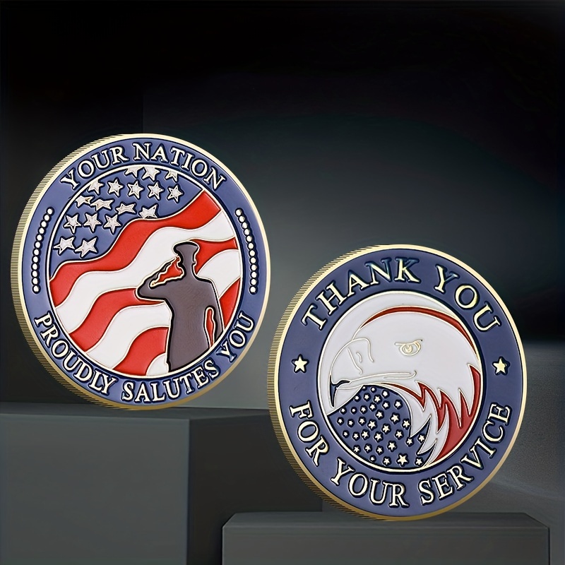 Uniquely Colored Commemorative Coins - Perfect Military Challenge Coins ...