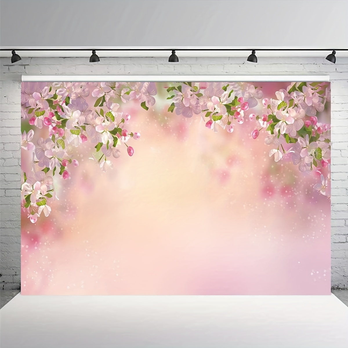 Spring Floral Backdrop Photography Valentine's Day - Temu