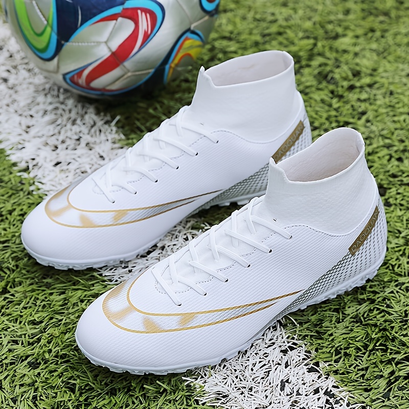 Men's Soccer Shoes Outdoor Athletics Training Football Boots Teenagers Turf Soccer  Cleats TF 