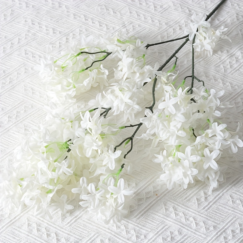 zxcvbnn Flowers Delivery Next Day Prime White Faux Flowers Artificial  Gypsophila Lilac Flowers Home Wedding Party Office Decoration Valentines  Day