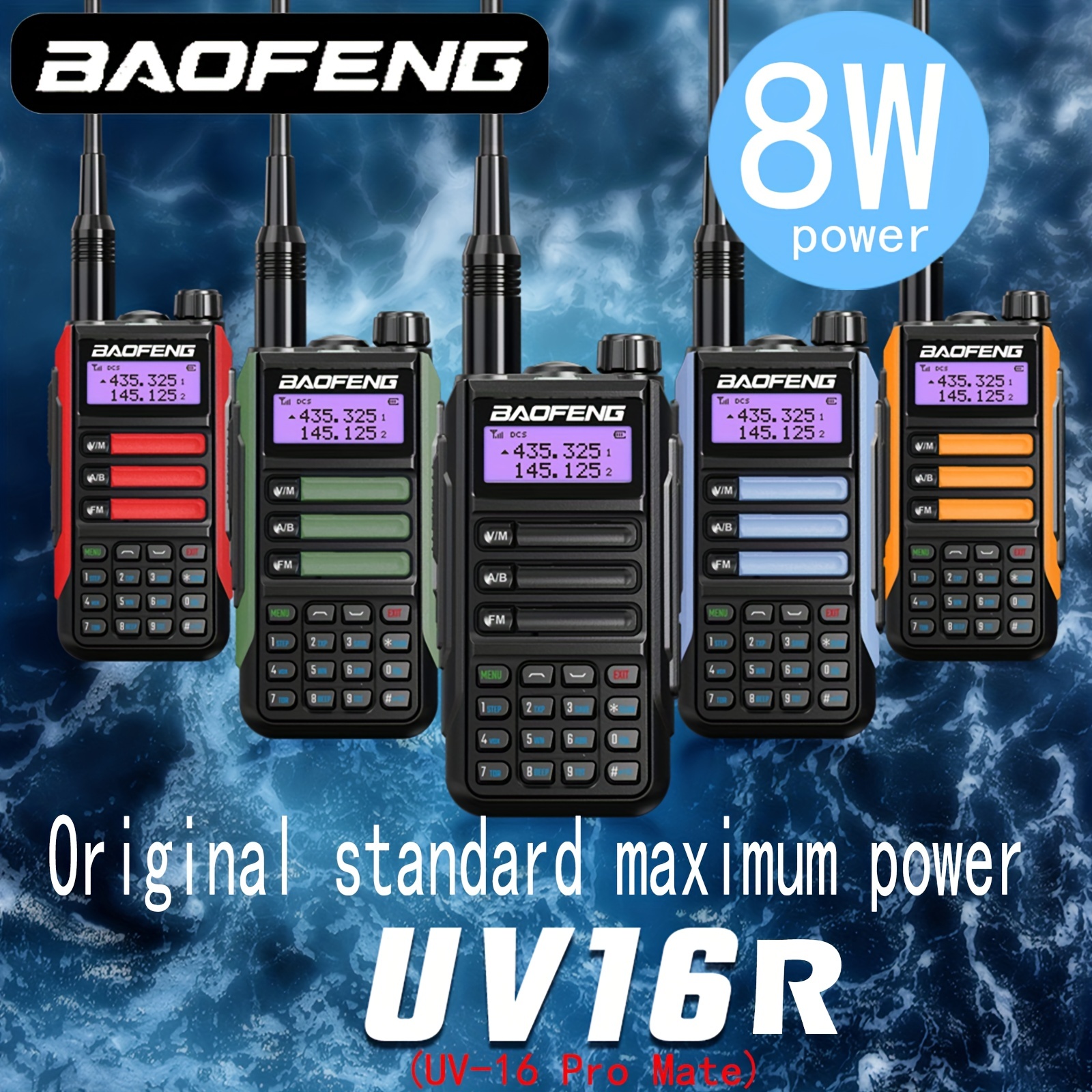 Adapter Cable Baofeng UV-9R Pro v2 Waterproof Walkie Talkie 2 Pin K Headset  Speaker Mic for UV-XR BF-9700 GMRS-9R GT-3WP Radio