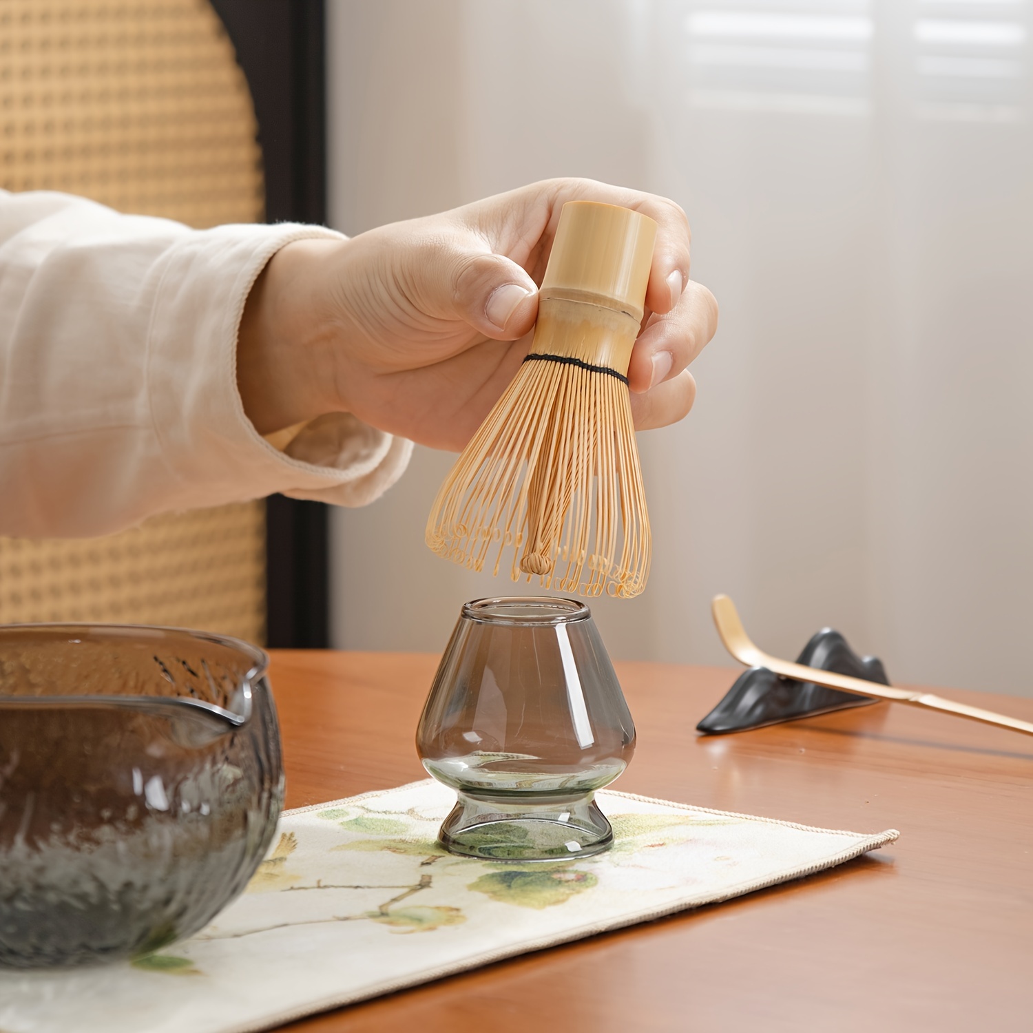  7Pcs Japanese Matcha Tea Set, Matcha Kit with Matcha