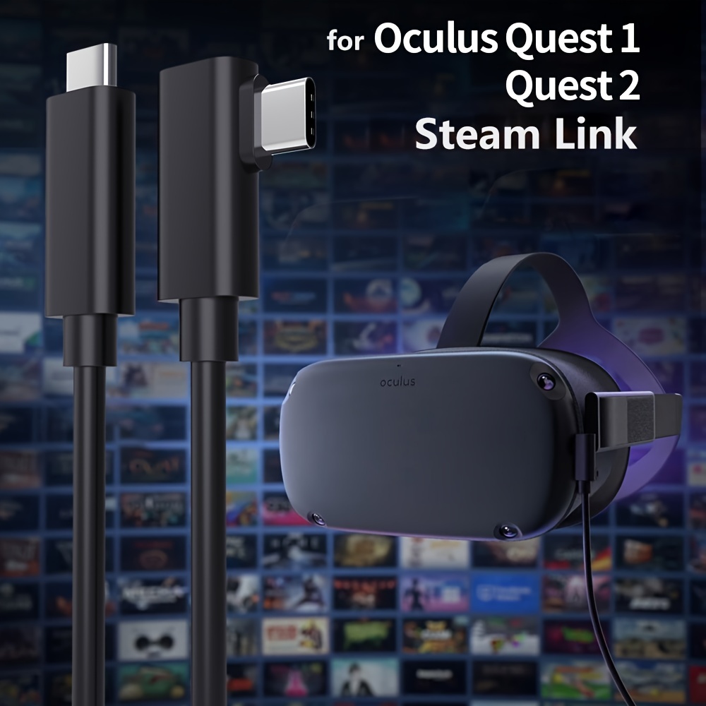 Link Usb3.2 Cable Oculus Quest 2 Quest 1 Steam Vr Pc Gaming - Temu