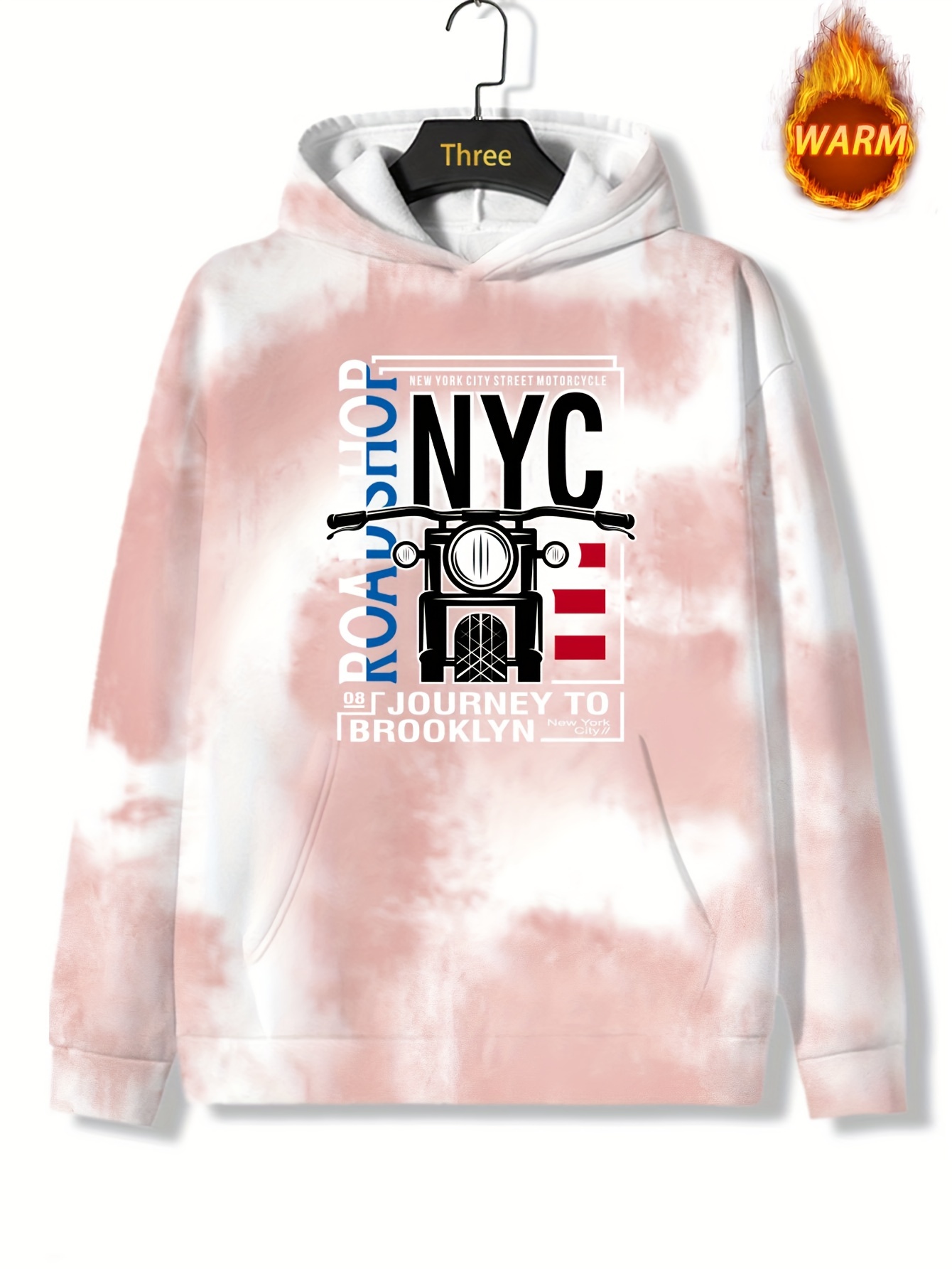 New York Hoodie for Men Women Hooded Sweatshirt Casual Hoodies