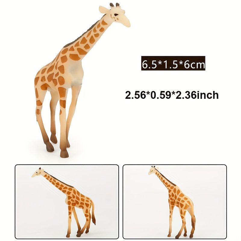 12pcs Figura De Modelo De Animales De Plástico Del Zoológico - Temu