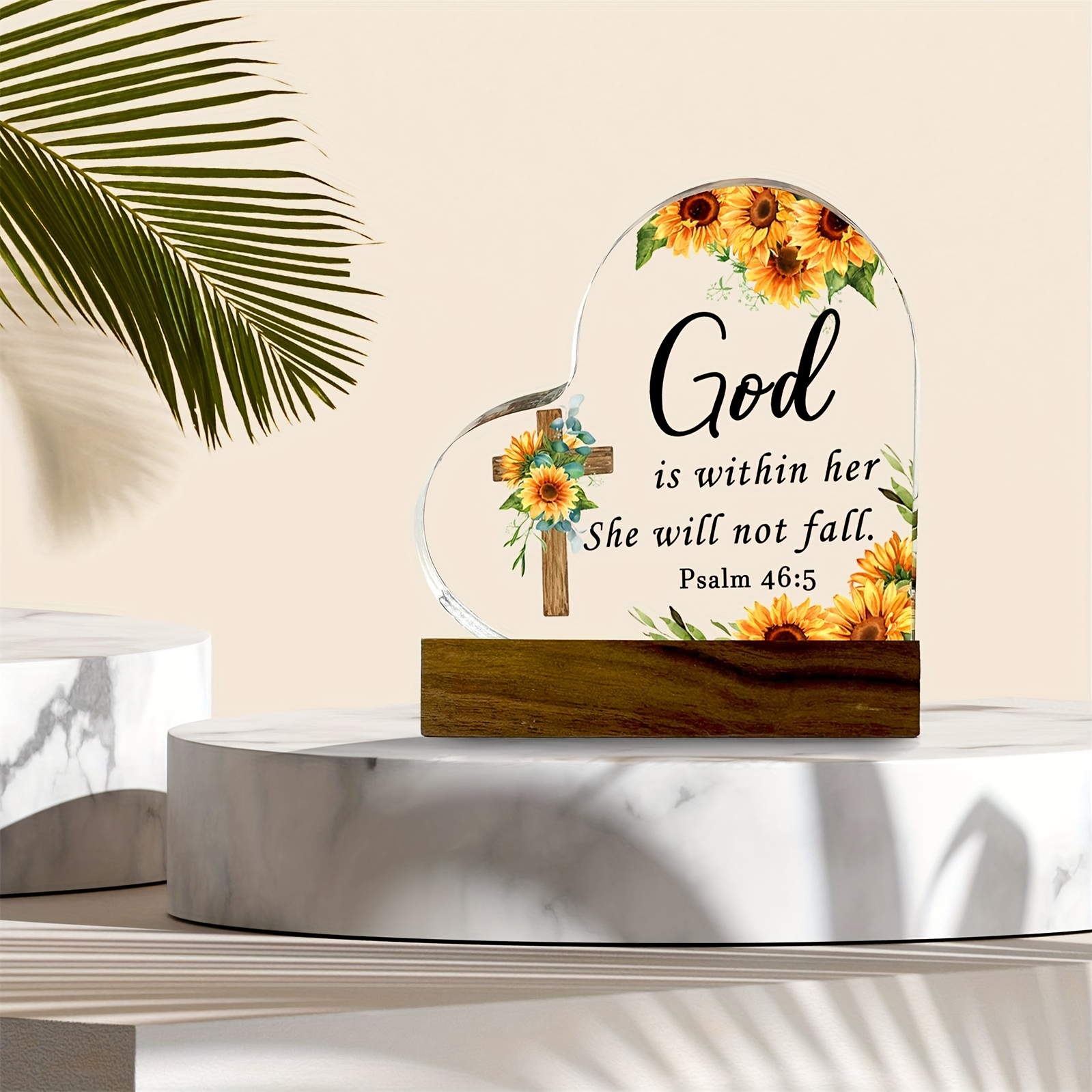 Faith Acrylic Puzzle Plaque
