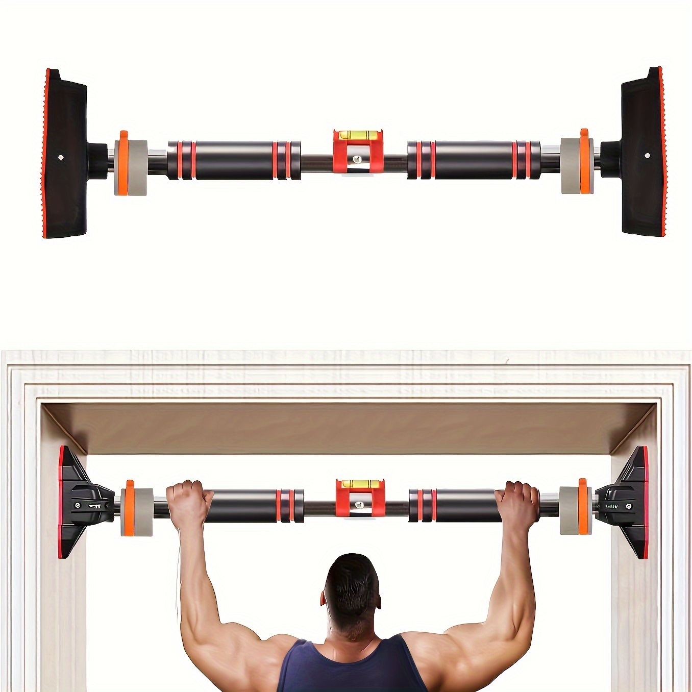 KAI RANGE Wall Mounted Pull Up Bar For Home Gym | Heavy Duty For Indoor &  Outdoor Use