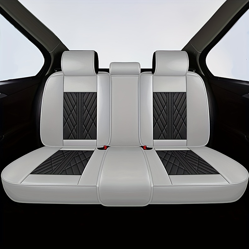 Universal Car Front Seat Cover Breathable Leather Pad Cushion Surround  Protector