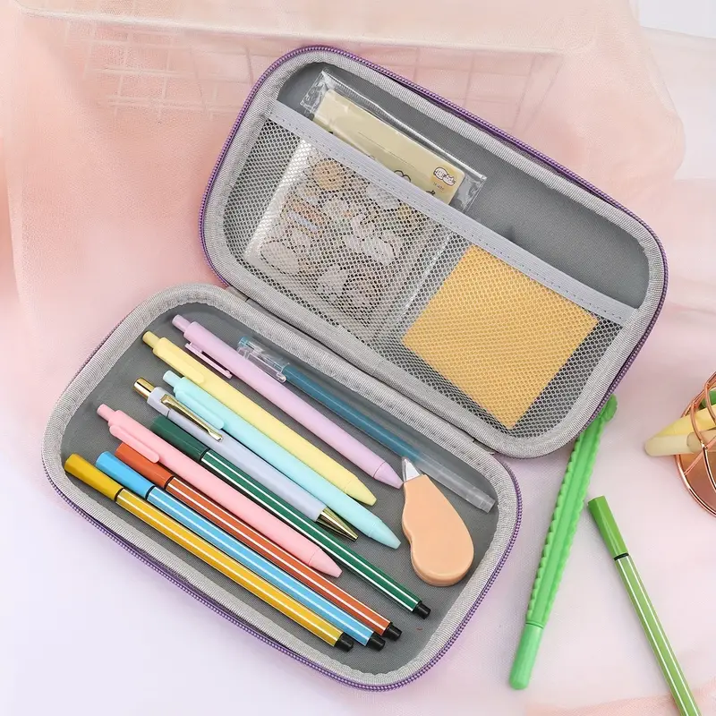Cute Pencil Case School Student Pencil Box Cartoon Plastic Pen Case  Stationery