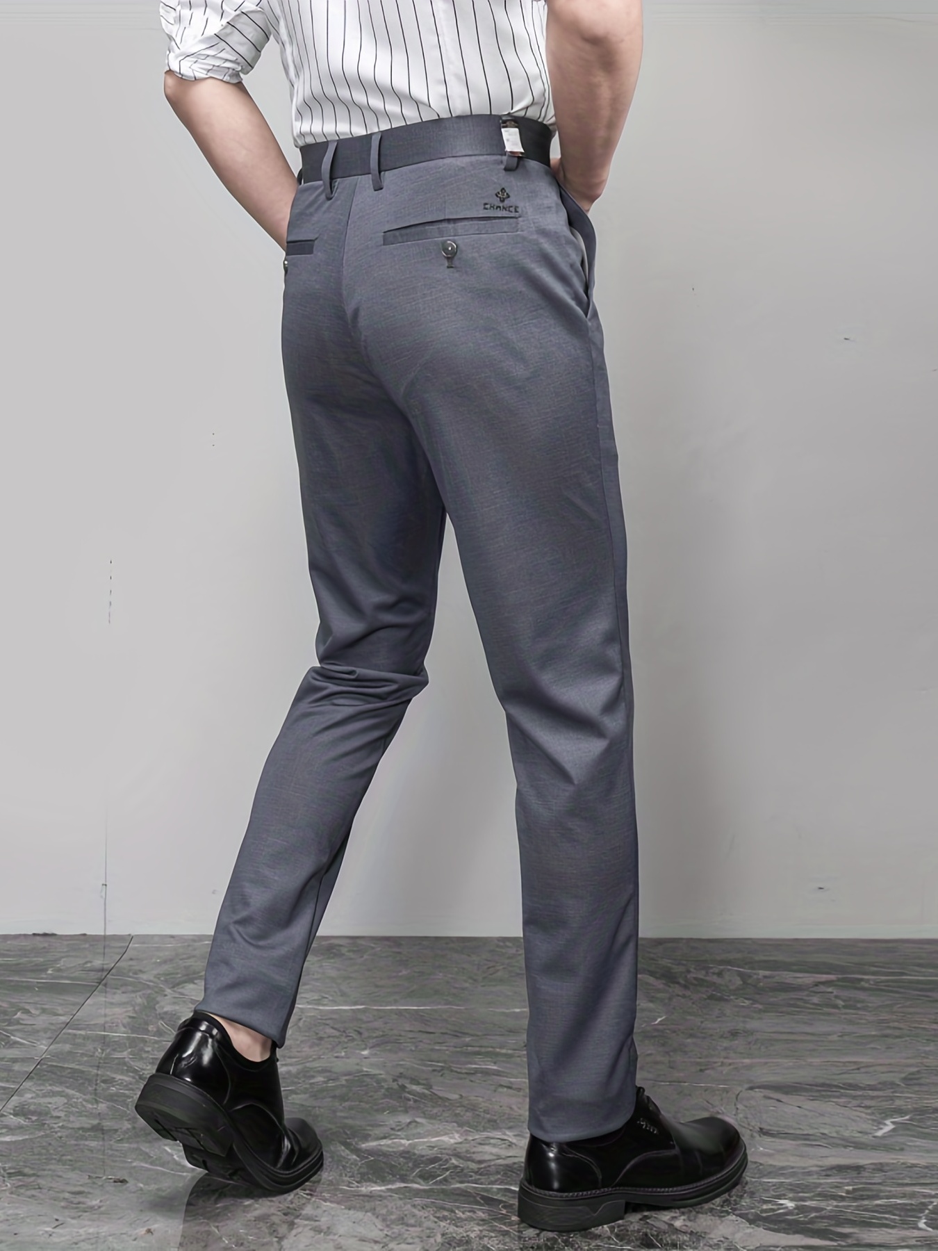 Occasions, Grey Slim Fit Suit Trousers