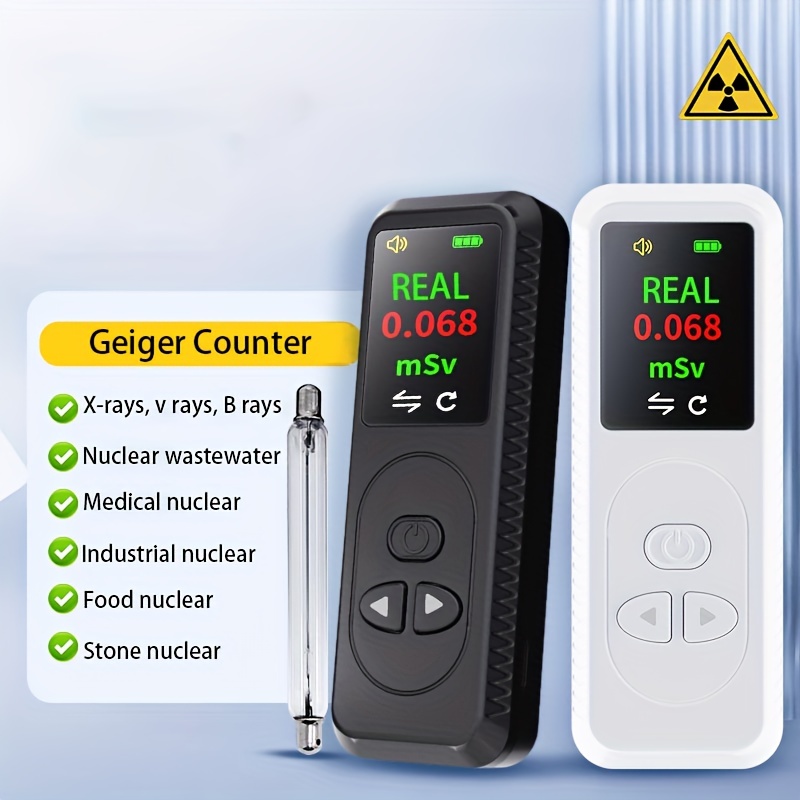 Compteur EMF, détecteur de rayonnement compteur détecteur de rayonnement  nucléaire détecteur radioactif dosimètre portable