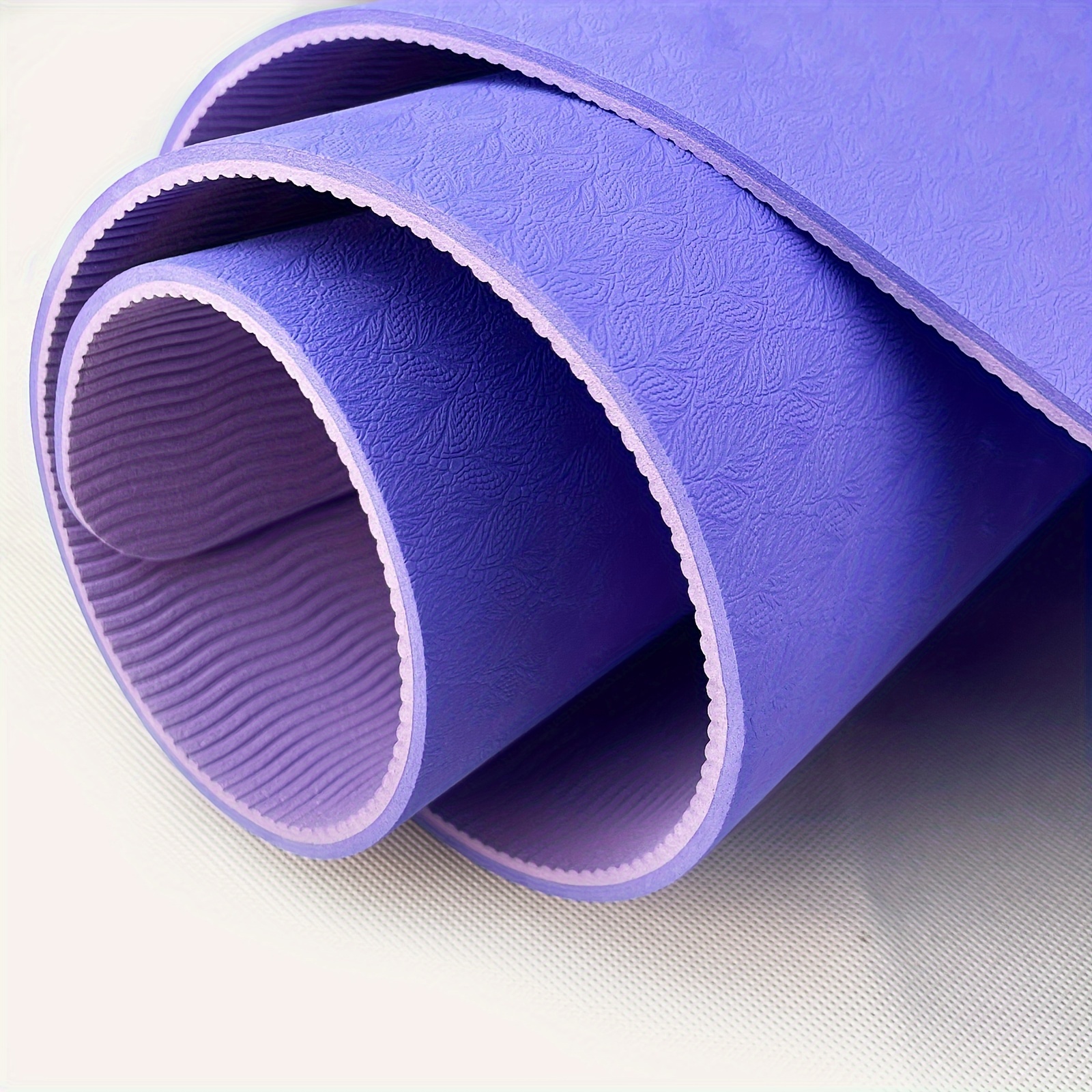 Thick Non slip Tpe Yoga Mat Comfortable Workouts Relaxation - Temu