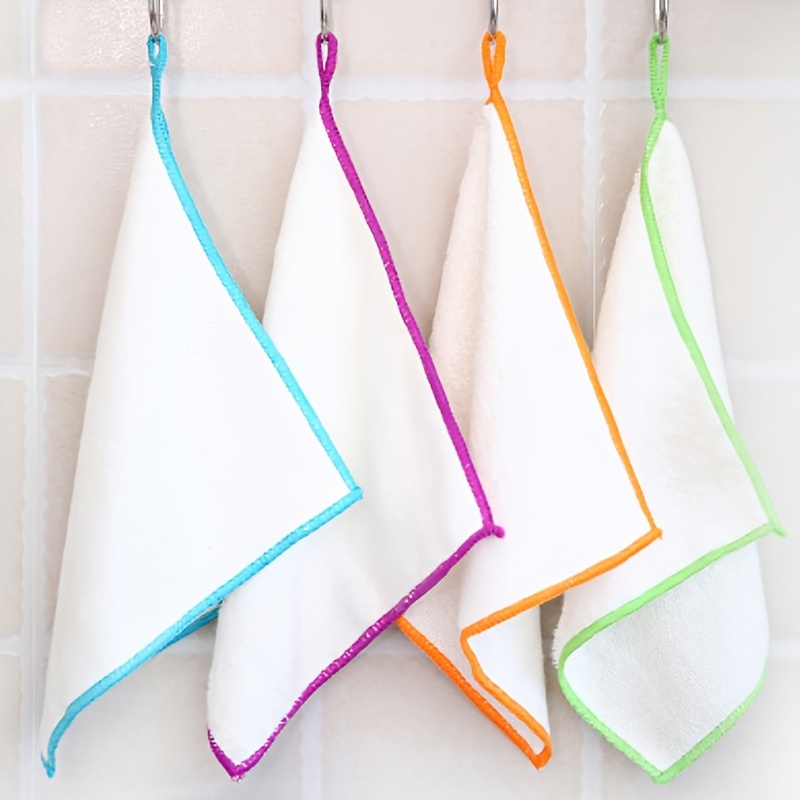 5 Layers Fiber Rag Super Absorbent Dishwashing Cloth Towel - Temu