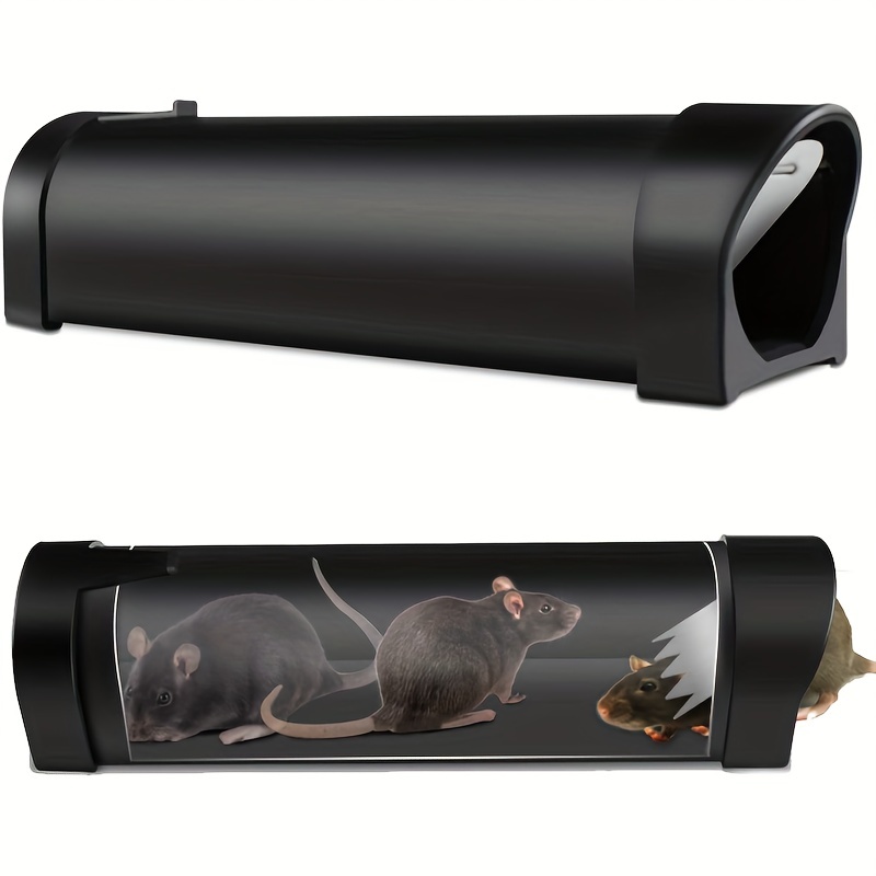 Mouse Catcher Home Automatic Cylinder Rat Catch Machine Non-electric ABS  Plastic Pest Control Machine 