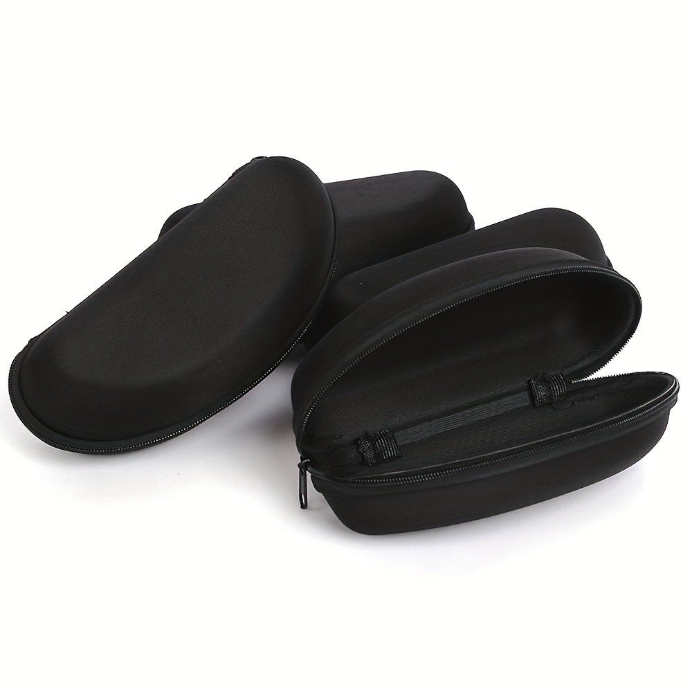 1pc Zipper Glasses Case Casual Decorative Glasses Case